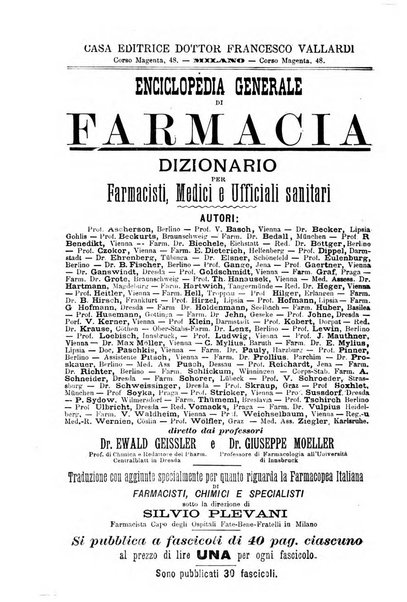 Annali di chimica e di farmacologia