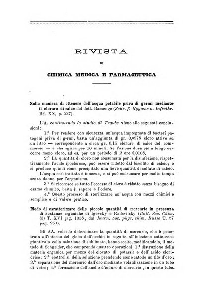 Annali di chimica e di farmacologia