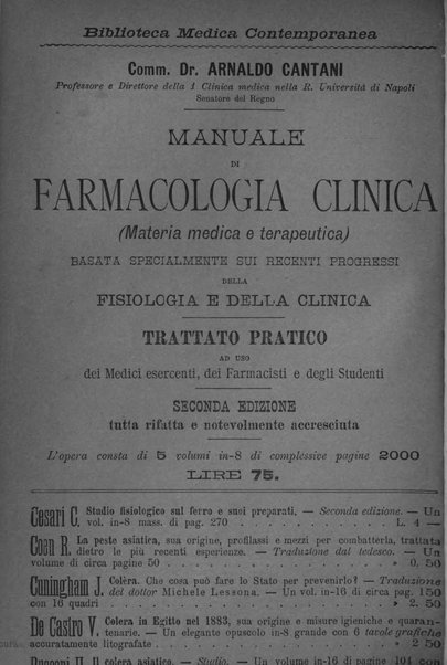 Annali di chimica e di farmacologia