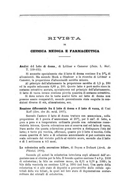 Annali di chimica e di farmacologia