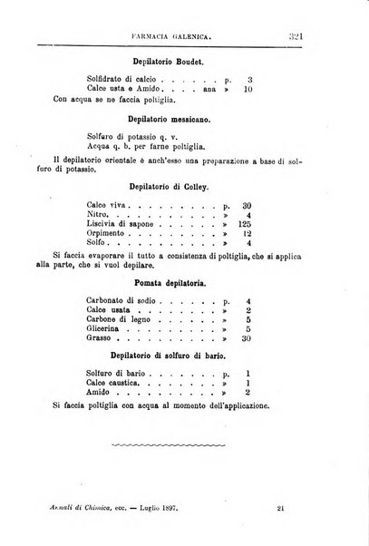 Annali di chimica e di farmacologia