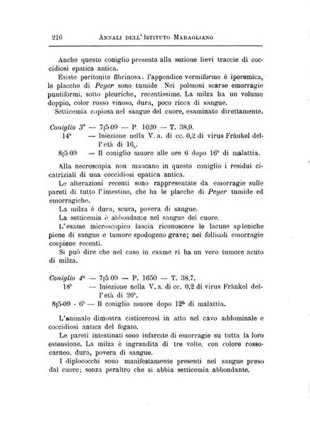 Annali dell'Istituto Maragliano per lo studio e la cura della tubercolosi e di altre malattie infettive