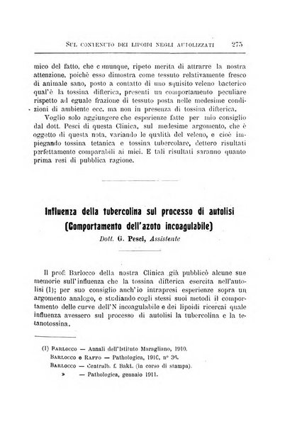 Annali dell'Istituto Maragliano per lo studio e la cura della tubercolosi e di altre malattie infettive