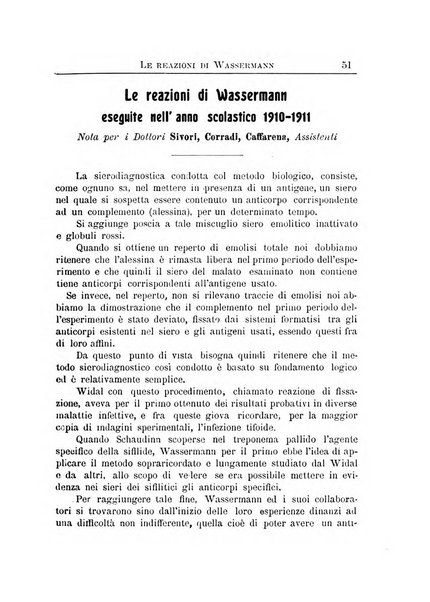 Annali dell'Istituto Maragliano per lo studio e la cura della tubercolosi e di altre malattie infettive