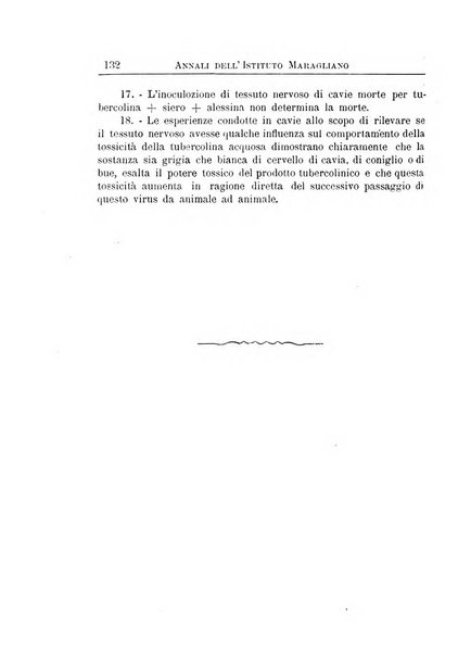 Annali dell'Istituto Maragliano per lo studio e la cura della tubercolosi e di altre malattie infettive