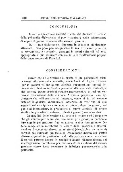 Annali dell'Istituto Maragliano per lo studio e la cura della tubercolosi e di altre malattie infettive