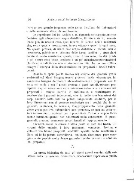 Annali dell'Istituto Maragliano per lo studio e la cura della tubercolosi e di altre malattie infettive