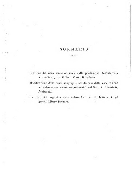 Annali dell'Istituto Maragliano per lo studio e la cura della tubercolosi e di altre malattie infettive