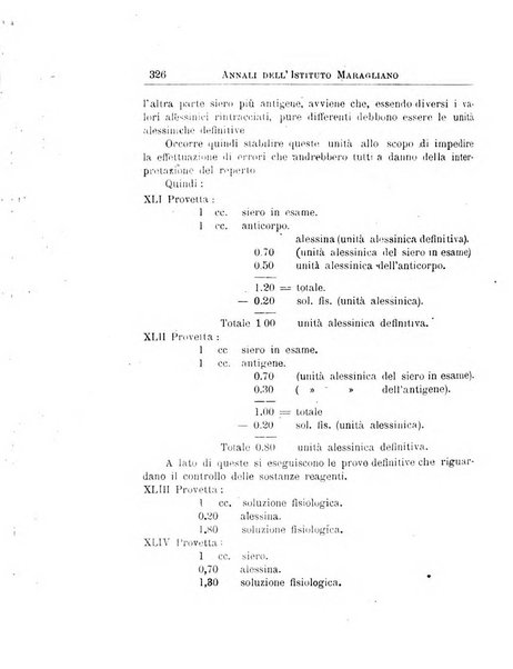 Annali dell'Istituto Maragliano per lo studio e la cura della tubercolosi e di altre malattie infettive