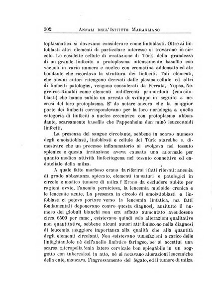 Annali dell'Istituto Maragliano per lo studio e la cura della tubercolosi e di altre malattie infettive