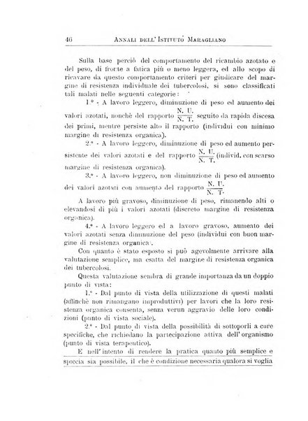 Annali dell'Istituto Maragliano per lo studio e la cura della tubercolosi e di altre malattie infettive