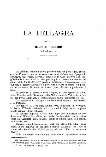 La clinica di Vienna monografie su tutto il campo della medicina pratica