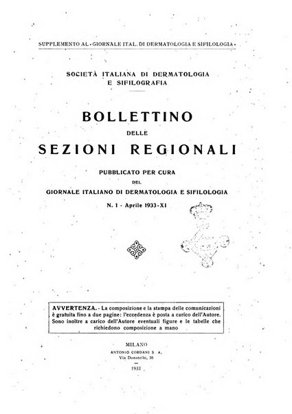 Bollettino delle sezioni regionali