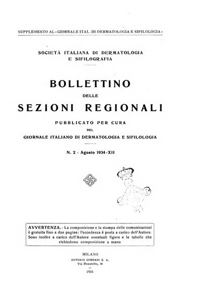 Bollettino delle sezioni regionali