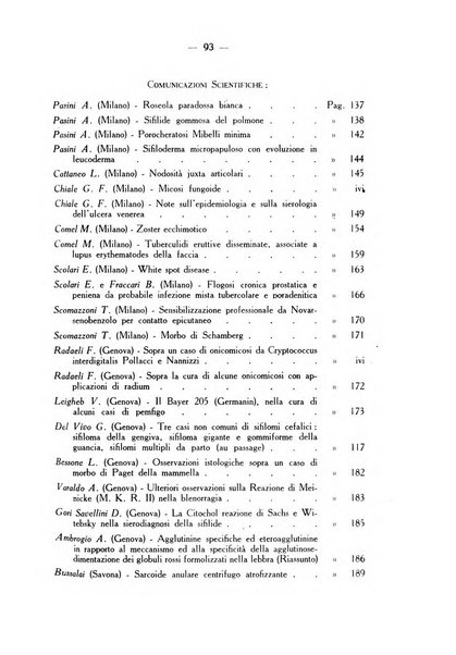 Bollettino delle sezioni regionali