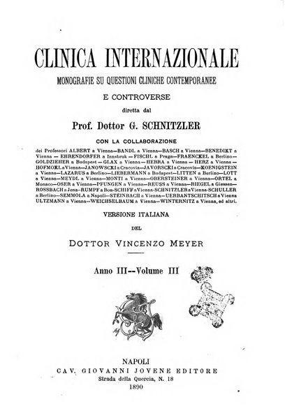 Clinica internazionale monografie su questioni cliniche contemporanee e controverse