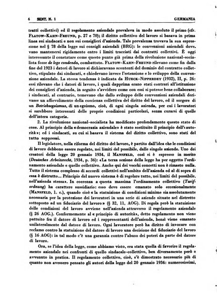 Giurisprudenza comparata di diritto corporativo sindacale e del lavoro