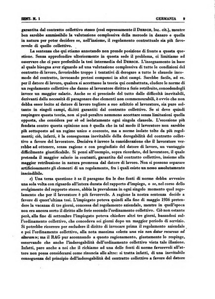 Giurisprudenza comparata di diritto corporativo sindacale e del lavoro