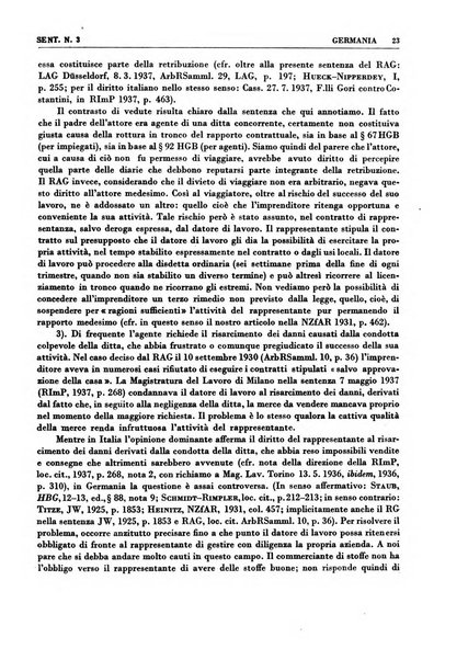 Giurisprudenza comparata di diritto corporativo sindacale e del lavoro