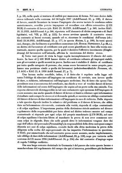 Giurisprudenza comparata di diritto corporativo sindacale e del lavoro