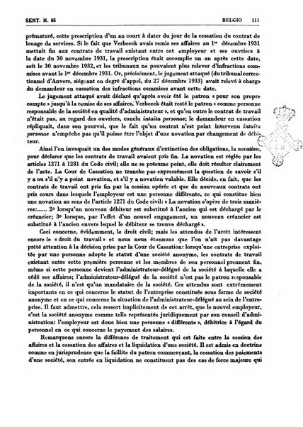 Giurisprudenza comparata di diritto corporativo sindacale e del lavoro