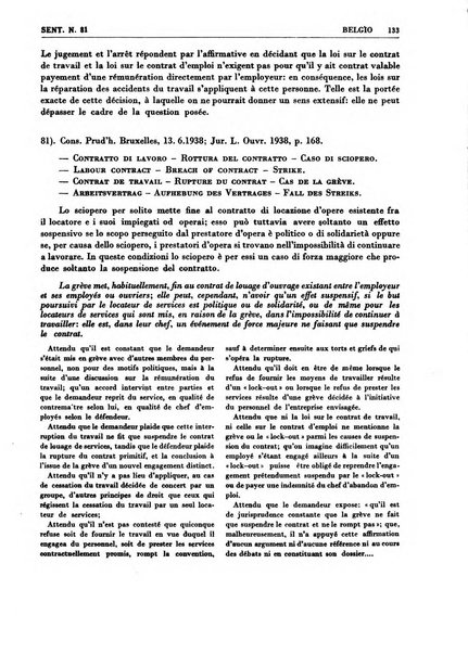 Giurisprudenza comparata di diritto corporativo sindacale e del lavoro