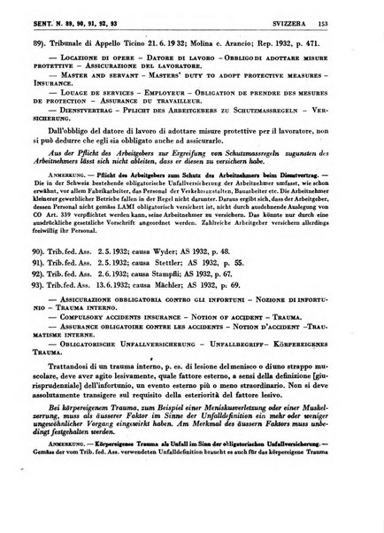 Giurisprudenza comparata di diritto corporativo sindacale e del lavoro