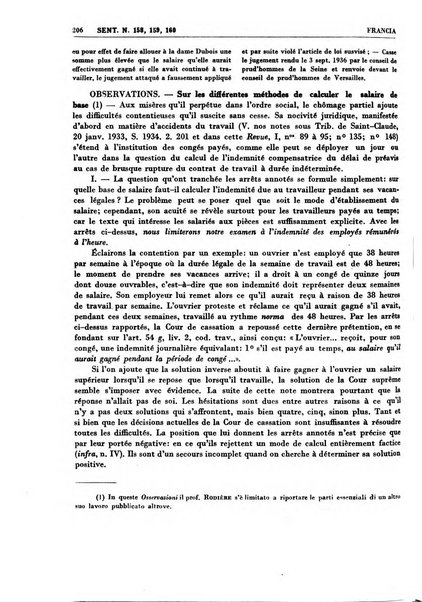 Giurisprudenza comparata di diritto corporativo sindacale e del lavoro