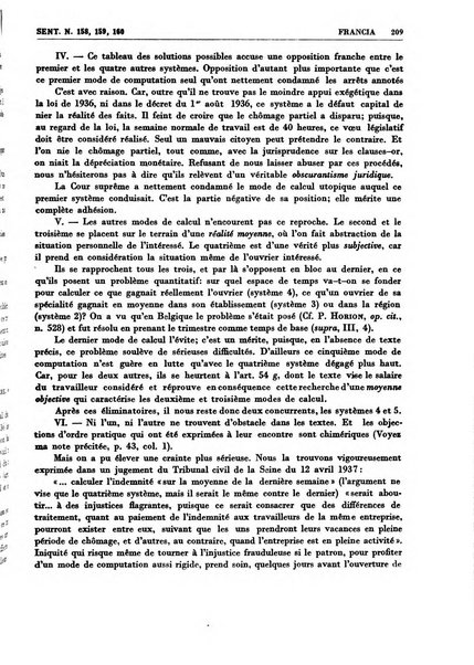 Giurisprudenza comparata di diritto corporativo sindacale e del lavoro