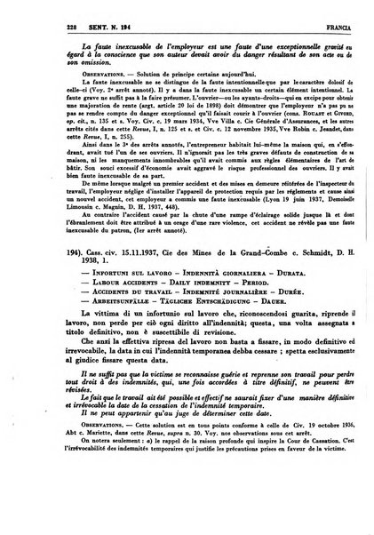 Giurisprudenza comparata di diritto corporativo sindacale e del lavoro