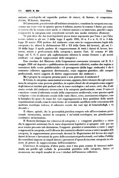 Giurisprudenza comparata di diritto corporativo sindacale e del lavoro