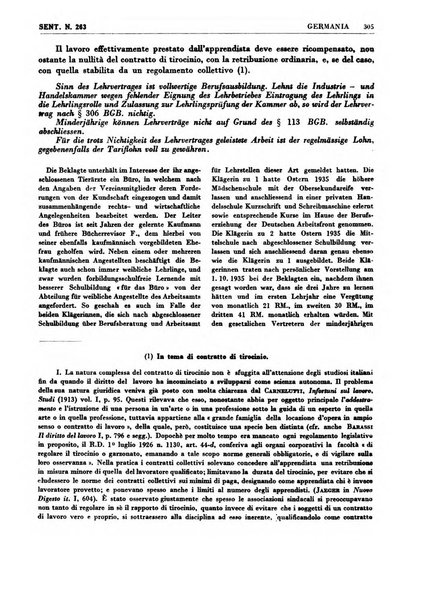 Giurisprudenza comparata di diritto corporativo sindacale e del lavoro