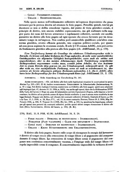 Giurisprudenza comparata di diritto corporativo sindacale e del lavoro