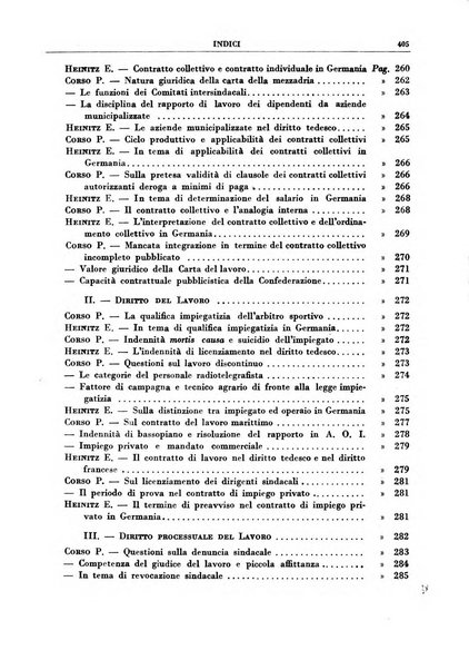 Giurisprudenza comparata di diritto corporativo sindacale e del lavoro