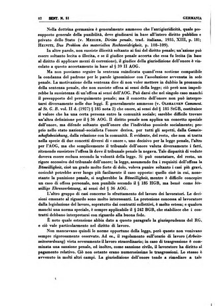 Giurisprudenza comparata di diritto corporativo sindacale e del lavoro