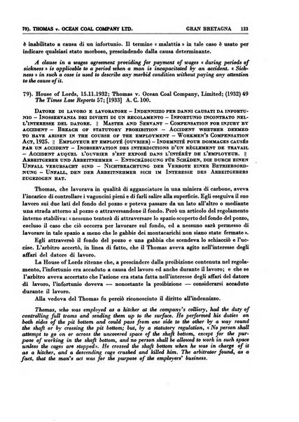 Giurisprudenza comparata di diritto corporativo sindacale e del lavoro