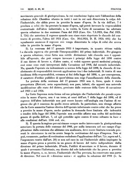 Giurisprudenza comparata di diritto corporativo sindacale e del lavoro