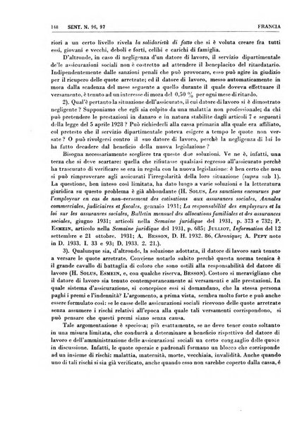 Giurisprudenza comparata di diritto corporativo sindacale e del lavoro