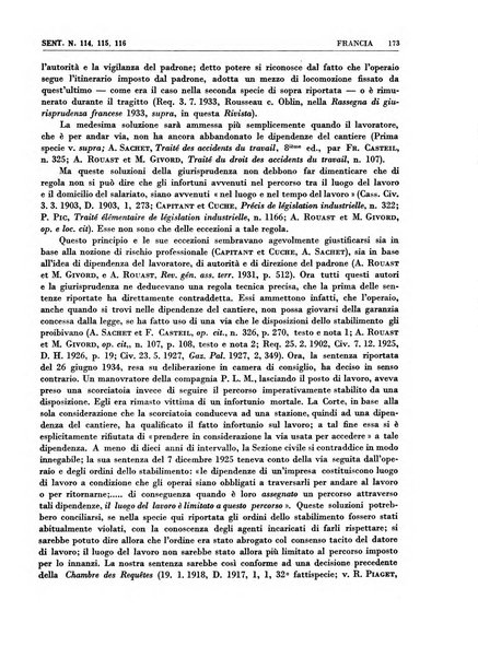 Giurisprudenza comparata di diritto corporativo sindacale e del lavoro