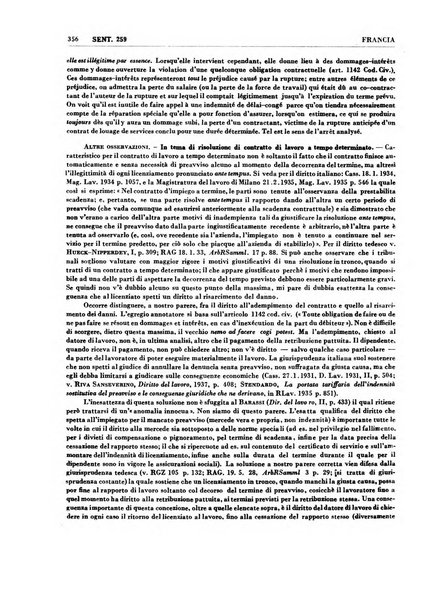 Giurisprudenza comparata di diritto corporativo sindacale e del lavoro