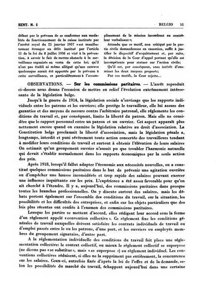 Giurisprudenza comparata di diritto corporativo sindacale e del lavoro