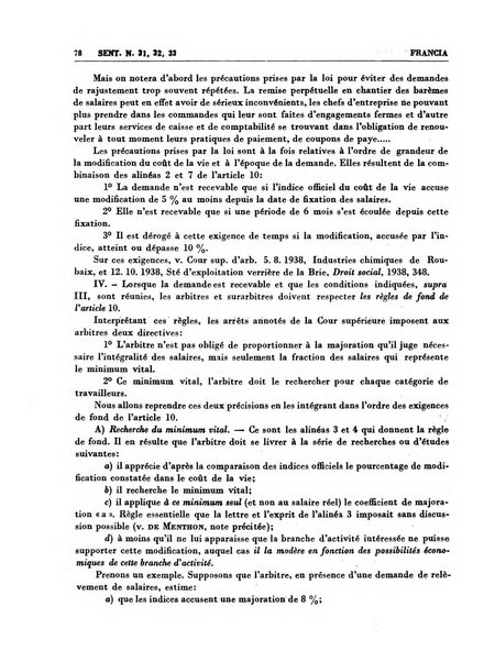 Giurisprudenza comparata di diritto corporativo sindacale e del lavoro