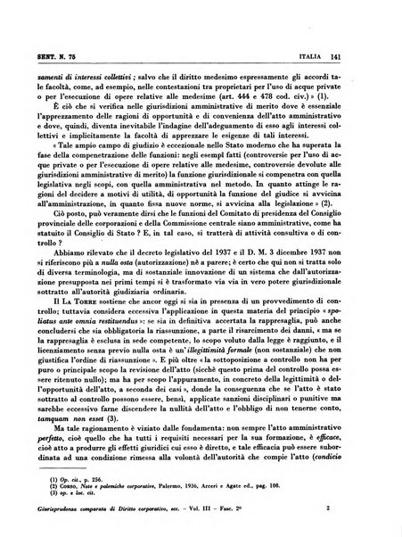 Giurisprudenza comparata di diritto corporativo sindacale e del lavoro