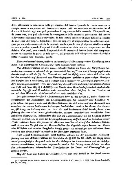 Giurisprudenza comparata di diritto corporativo sindacale e del lavoro