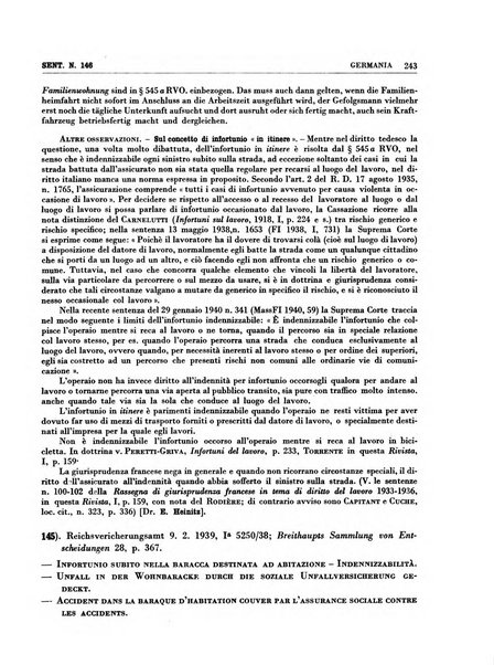 Giurisprudenza comparata di diritto corporativo sindacale e del lavoro