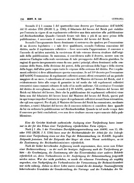 Giurisprudenza comparata di diritto corporativo sindacale e del lavoro