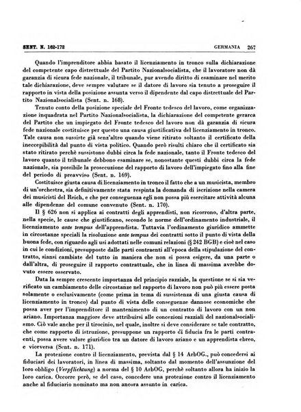 Giurisprudenza comparata di diritto corporativo sindacale e del lavoro