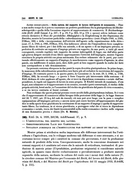 Giurisprudenza comparata di diritto corporativo sindacale e del lavoro