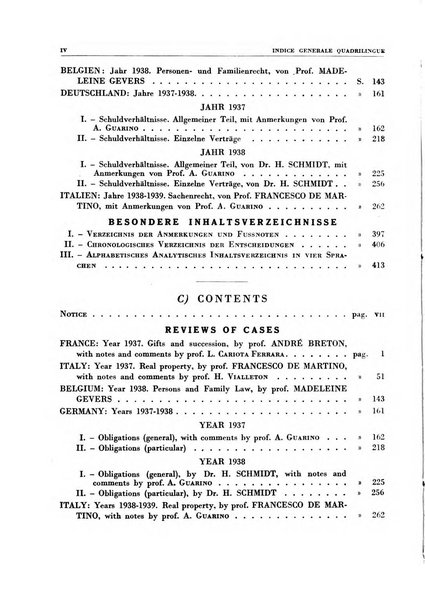 Giurisprudenza comparata di diritto civile con cenni di legislazione e bibliografia internazionale