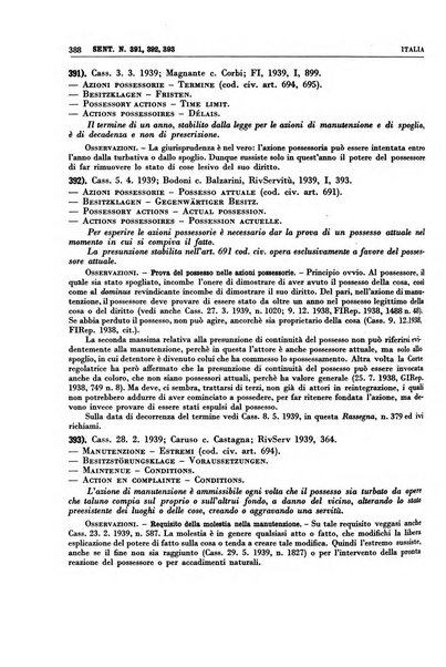 Giurisprudenza comparata di diritto civile con cenni di legislazione e bibliografia internazionale